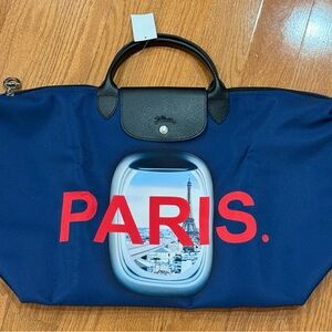 LONGCHAMP X PARIS - limited edition tote - airport exclusive